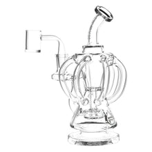 Pulsar Six-Arm Recycler Rig - 8" / 14mm F / Clear
