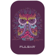 Pulsar Magnetic Rolling Tray Lid - 11"x7" / Owl Mandala