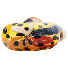 LA Pipes "Dollar Pancake" Dichroic Color-Changing Spoon Glass Pipe