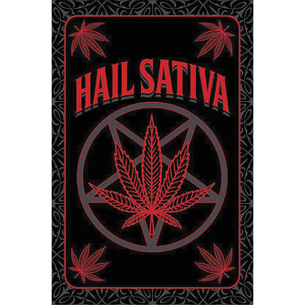 Fujima Hail Sativa Tapestry - 50"x78"