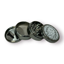 Green Man Gray 4-Piece Aluminum Grinder, 2.5"