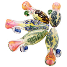 LA Pipes The "Fun-Guy" Glass Chillum