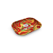 High Society - Small Rolling Tray - Rasta