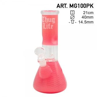 Thug Life | 8" Pink Dream Water Pipe