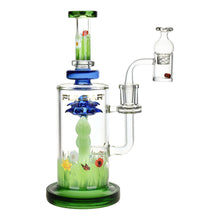 Pulsar The Power Of Flower Dab Rig Set w/ Carb Cap | 9" | 14mm F