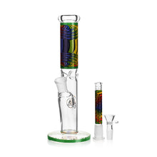 Ritual Smoke - Prism 10" Glass Straight Tube - Emerald