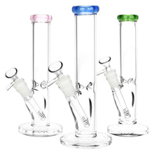 Classic Straight Tube Water Pipe | 14mm F | Colors Vary