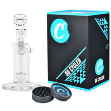 Cookies Recycler Glass Water Pipe - 8.75" / 14mm F