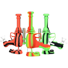 Laser Gun Silicone Water Pipe - 8.5" / Colors VaryLaser Gun Silicone Water Pipe - 8.5" / Colors Vary