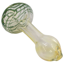 LA Pipes Spiral-Head Color Changing Glass Spoon Pipe