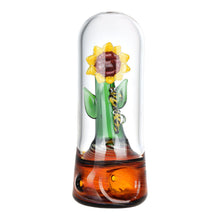 Empire Glass Works Sunflower Sanctuary Terrarium Hand Pipe - 5.75"