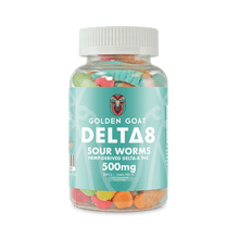 Delta 8 Gummies 500mg - Sour Worms