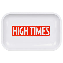 High Times Metal Rolling Tray - 11"x7" / High Times White