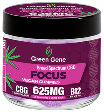 Green Genie Organic CBD Infused Mood Based Vegan Gummies - (625MG - 2500MG)