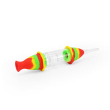 Ritual - 7'' Silicone Deluxe Nectar Collector - Rasta