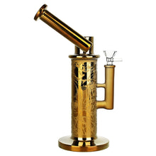 Death & Decay Electroplated Water Pipe - 10.75"/14mm F/Clrs Vry