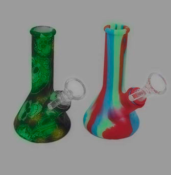 glow in the dark mini beaker 2 pack