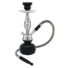 12" Swirl 1-Hose Premium Hookah - Colors Vary