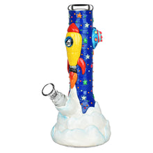 Pulsar Rocketship Beaker Water Pipe - 10" / 14mm F