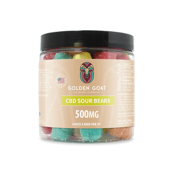 CBD Gummies 500MG -Sour Bears