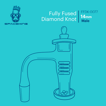 Space King Fully Fused Diamond Knot Banger Kit (Teal)