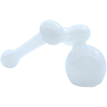 LA Pipes "Ivory Sidecar" Glass Sidecar Bubbler Pipe