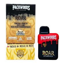 Roar x Packwoods Nug Run Concentrate 3500MG LIVE RESIN THC-B + THC-H, D11 +D8 - Jack Herber