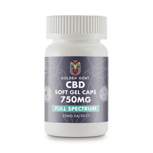 CBD Gel Capsules – Full Spectrum – 750MG – 30ct