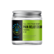 CBD Pain Relief Cream - Full Spectrum | 4oz | 1000mg