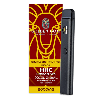 HHC Vape Device, 2000mg, Rechargeable/Disposable - Pineapple Kush