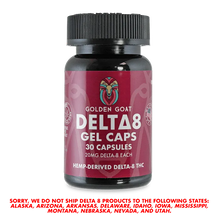 Delta-8 Gel Capsules, 600mg, 30ct