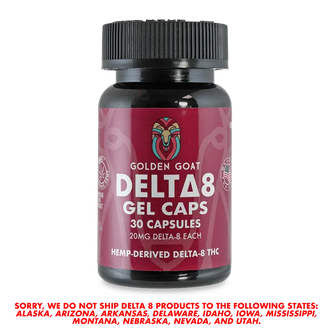 Delta-8 Gel Capsules, 600mg, 30ct