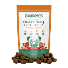 Bacon Flavored Omega Hemp CBD Soft Chews - Large Breed/Extra Strength