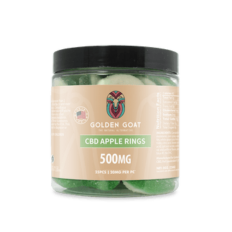 CBD Gummies 500MG - Apple Rings