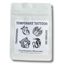 CBD temporary tattoos - The Classic Collection