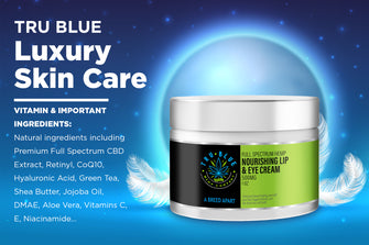 Full Spectrum CBD Nourishing Lip & Eye Cream