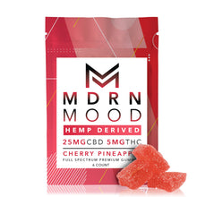 Mdrn Mood Cherry Pineapple - 25mg CBD / 5mg THC (6ct)