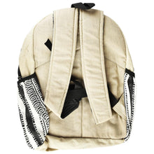 ThreadHeads Hemp Black & White Backpack