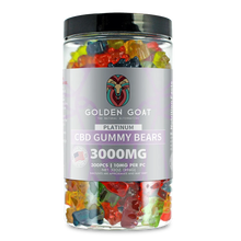 Platinum CBD Gummies 3000mg - Clear Bears