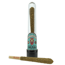 Delta-8 Tarantula Premium Kief Doobie – 100mg – 2g – Indica