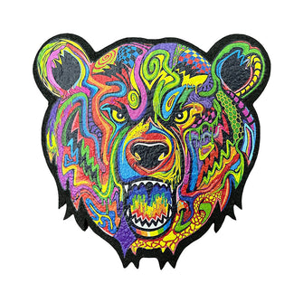 Bear Quartz x moodmats Dab Mat - BQ x Visual Fiber / 8"