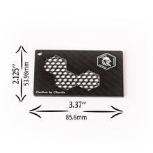 Carbon by Charlie Carbon Fiber Herb Grinder Card