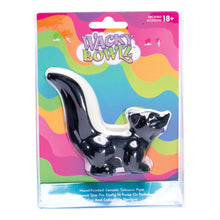 Wacky Bowlz Skunk Ceramic Hand Pipe - 4.5"