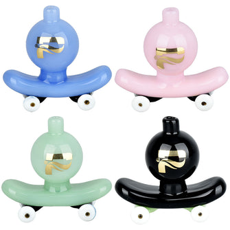 4PC SET - Pulsar Skateboard Ball Carb Cap - 24.5mm / Assorted Colors