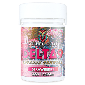 Delta 9 Infused Gummy Squares – Strawberry