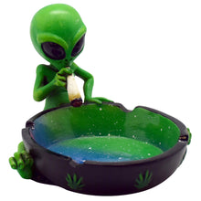 Smoking Alien Polyresin Ashtray