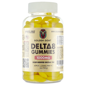 Delta 8 Gummies 1000mg - Banana