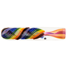 LA Pipes "Twisted Rainbow" Fumed Glass Chillum
