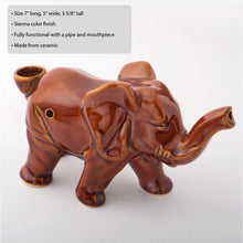 Elephant novelty pipe - Sienna Color