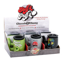 6PC DISP - Cheech & Chong Stuff It Puff It Stash Pipe - 3"/Asst